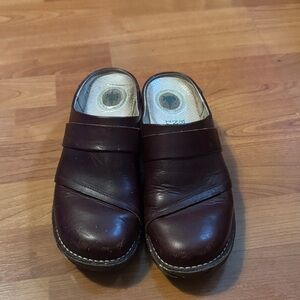 El Naturalista Clog Shoes Size 9 Brown